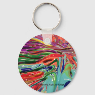 Colours Speak Louder Than Words Candy Waters Key Ring