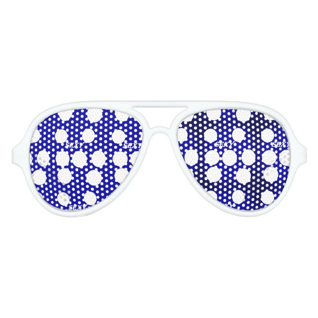 Colours, Stars, & Patterns Aviator Sunglasses (Front)