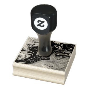 Colours Storm Best abstract colourful painting Rubber Stamp