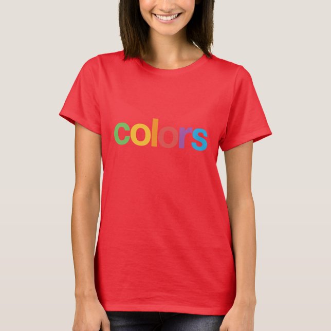 Colours T-Shirt (Front)