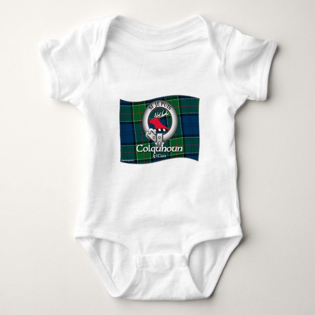 Colquhoun Clan Baby Bodysuit (Front)