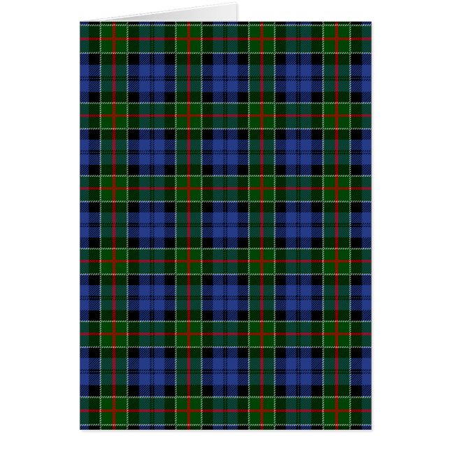 Colquhoun Family Tartan Plaid (Front)