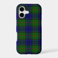 Colquhoun tartan blue green plaid