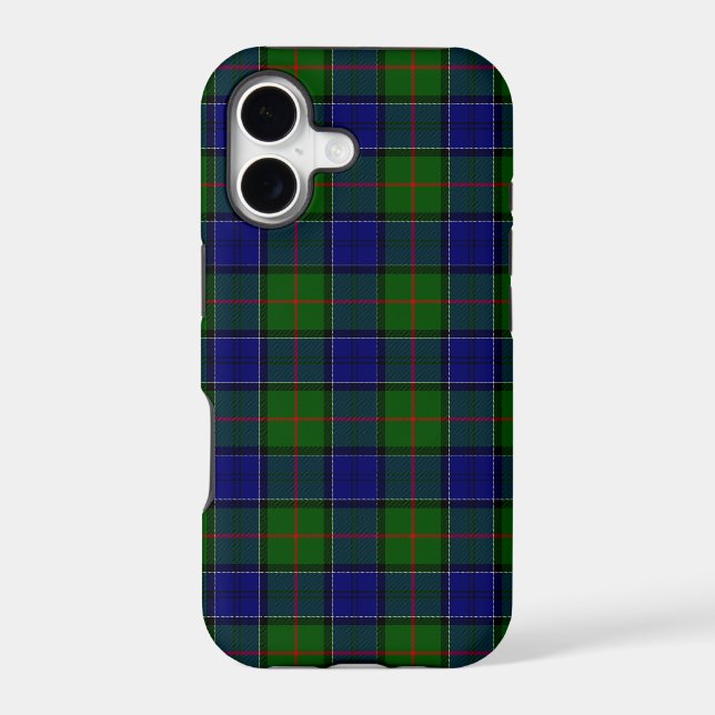 Colquhoun tartan blue green plaid (Back)