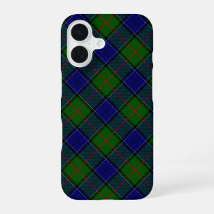 Colquhoun tartan blue green plaid iPhone 16 case