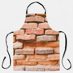 Colse up old brick wall background and texture. ag apron