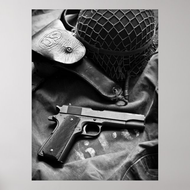 Colt 1911A1 Poster (Front)