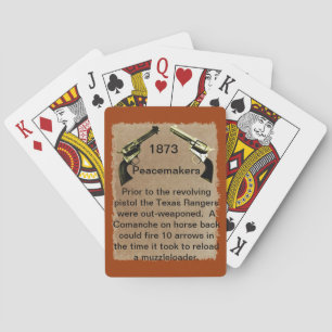 Colt Peacemakers Playing Cards