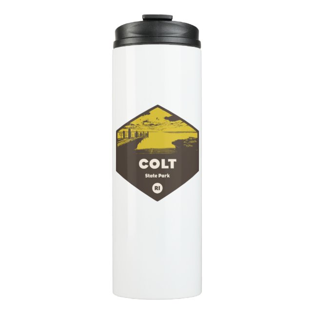 Colt State Park Rhode Island Thermal Tumbler (Front)