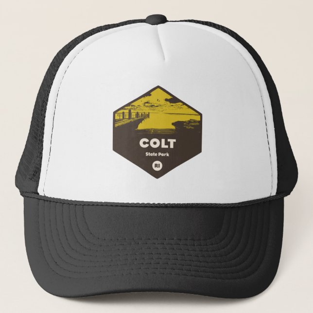 Colt State Park Rhode Island Trucker Hat (Front)