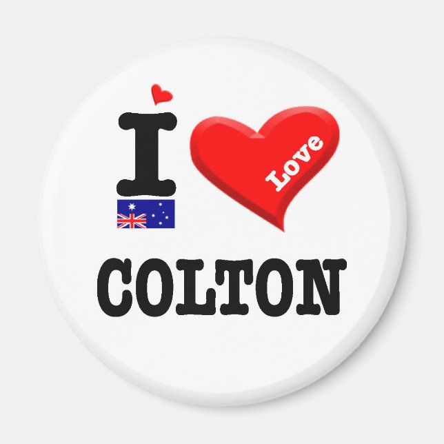 COLTON - I Love Magnet (Front)