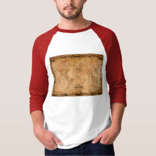 Colton's Antique World Map Shirt
