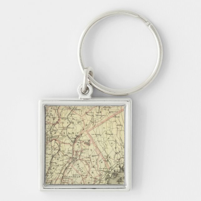 Colton's Driving and Wheeling Map of the US 2 Key Ring (Front)