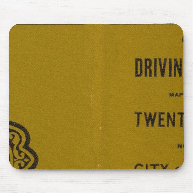 Colton's Driving and Wheeling Map of the US 3 Mouse Mat (Front)