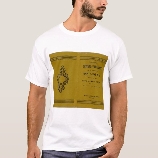Colton's Driving and Wheeling Map of the US 3 T-Shirt (Front)