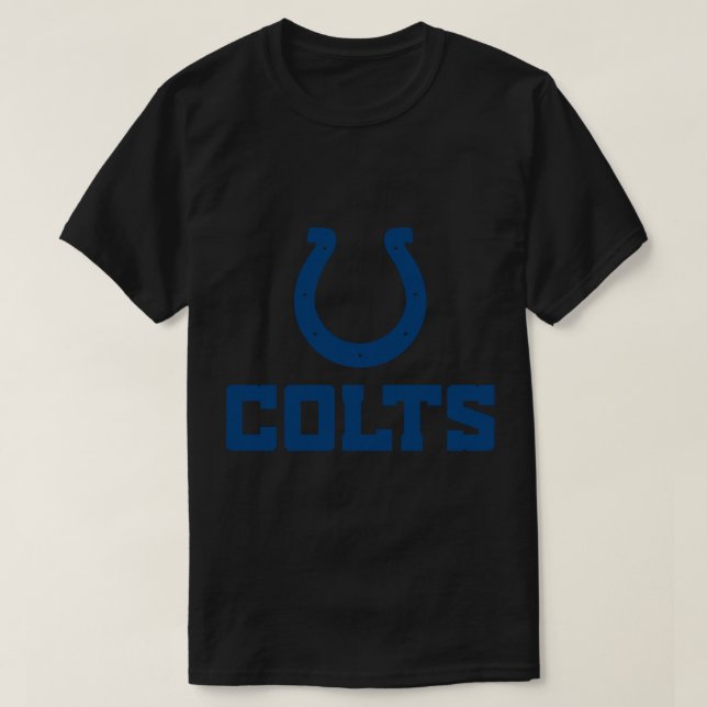 COLTS-INDIANAPOLIS AMERICA Sticker T-Shirt (Design Front)