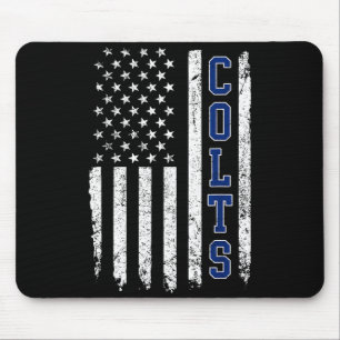 Colts Name Vintage Retro Gift Men Women Boy Girl  Mouse Mat