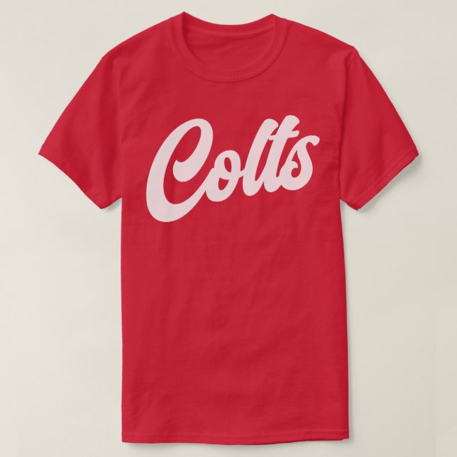 Colts Retro Indianapolis Colts T-Shirt (Design Front)