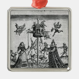 Columbarium puellarum metal tree decoration