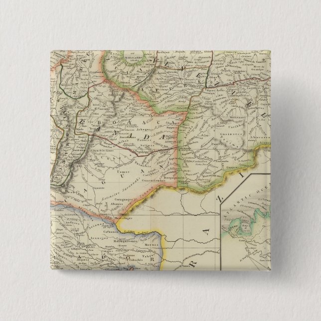 Columbia 15 Cm Square Badge (Front)