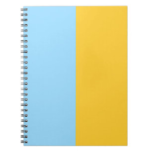Columbia Blue and Gold CUSTOM Notebook