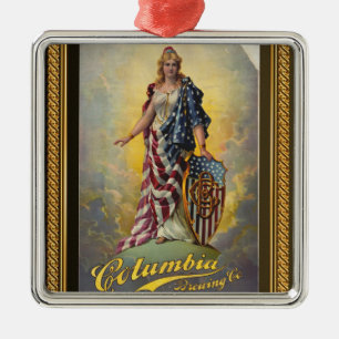Columbia Brewing Co. Poster Metal Tree Decoration