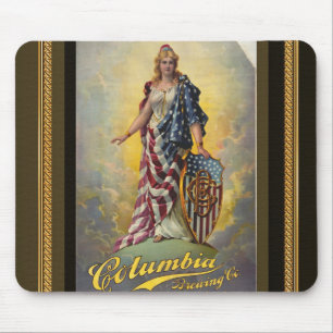 Columbia Brewing Co. Poster Mouse Mat