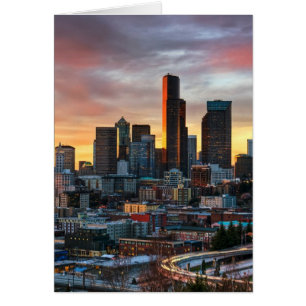 Columbia centre and downtown Seattle, Seattle
