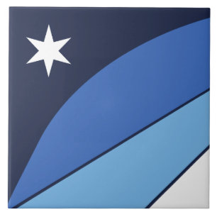 Columbia City Flag Tile