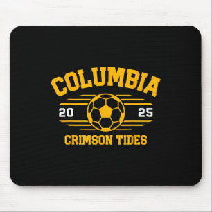 Columbia Crimson Tides Soccer Byll 2025 Mouse Mat