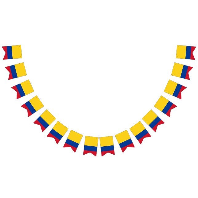 Columbia flag bunting banner (All)