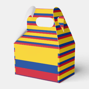 Columbia flag Favour Box