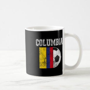 Columbia Flag - Soccer Futbol Footll Coffee Mug