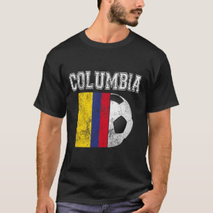 Columbia Flag - Soccer Futbol Footll T-Shirt