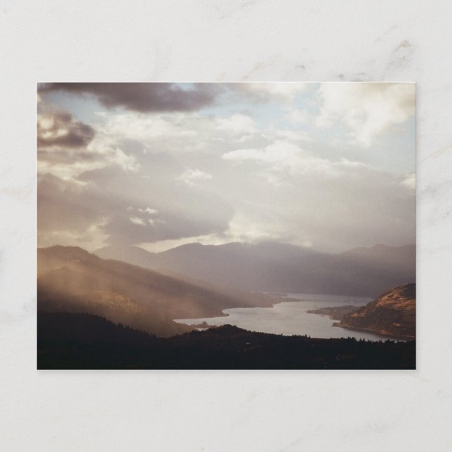 Columbia Gorge from McCall Point - postcard (Front)