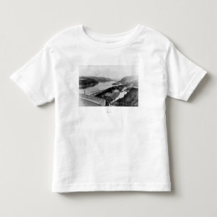 Columbia Gorge View from Vista House Photograph Toddler T-Shirt