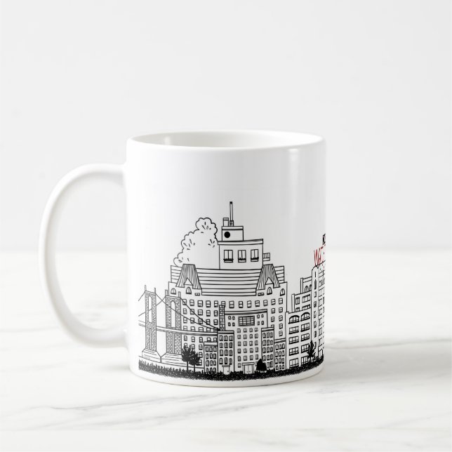 Columbia Heights Nostalgic Coffee Mug (Left)