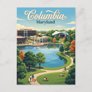 Columbia, Maryland Postcard