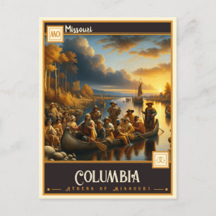 Columbia, Missouri     Vintage Postcard