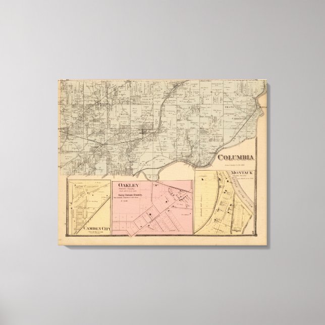 Columbia, Ohio Canvas Print (Front)