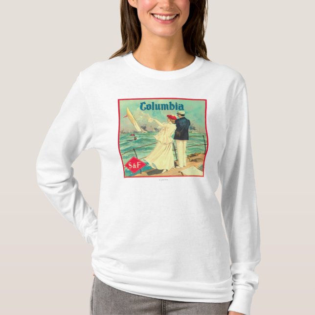 Columbia Orange Label T-Shirt (Front)