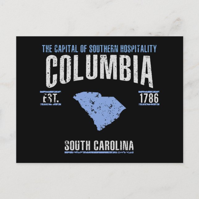 Columbia Postcard (Front)