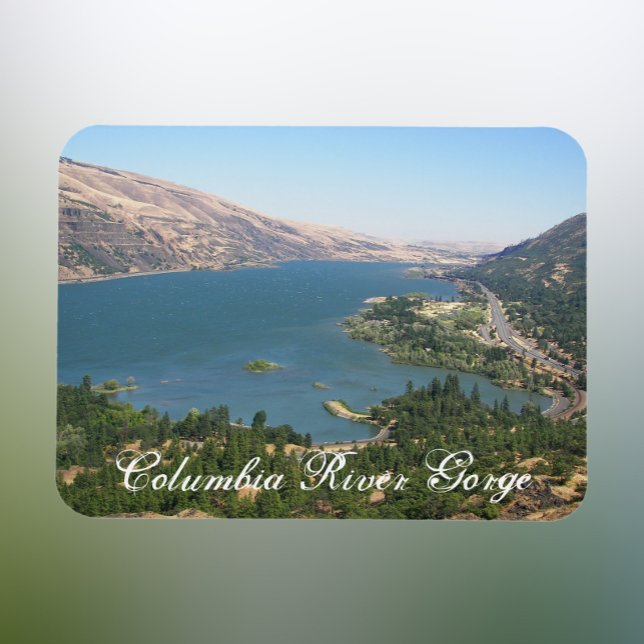 Columbia River Gorge Landscape Magnet (In Situ Fridge)