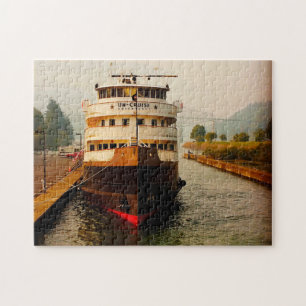 Columbia River Gorge Oregon. Jigsaw Puzzle