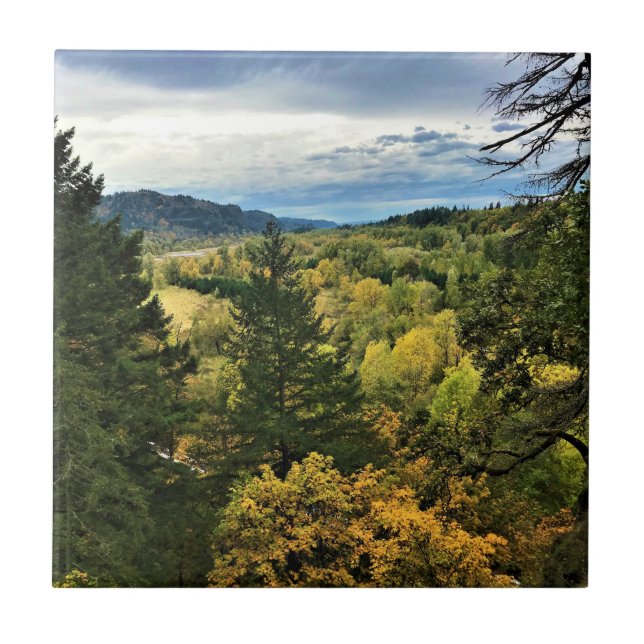 Columbia River Gorge, Oregon Tile (Front)