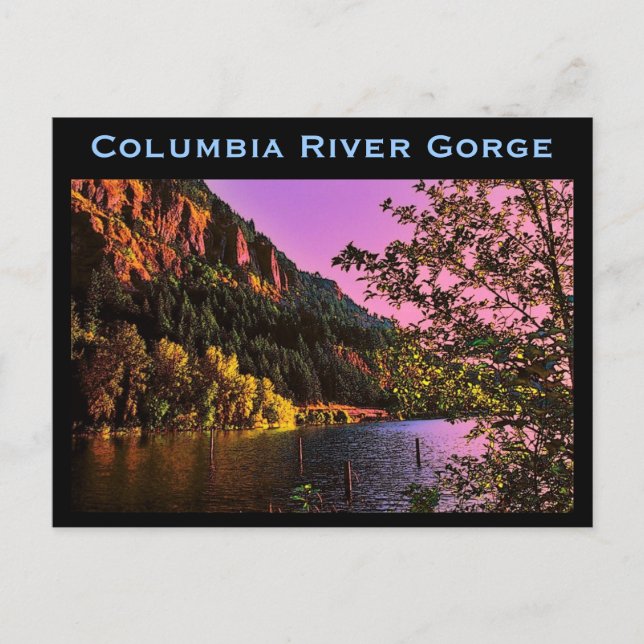 Columbia River Gorge Postcard (Front)