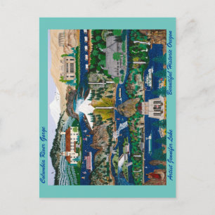 Columbia River Gorge Postcard