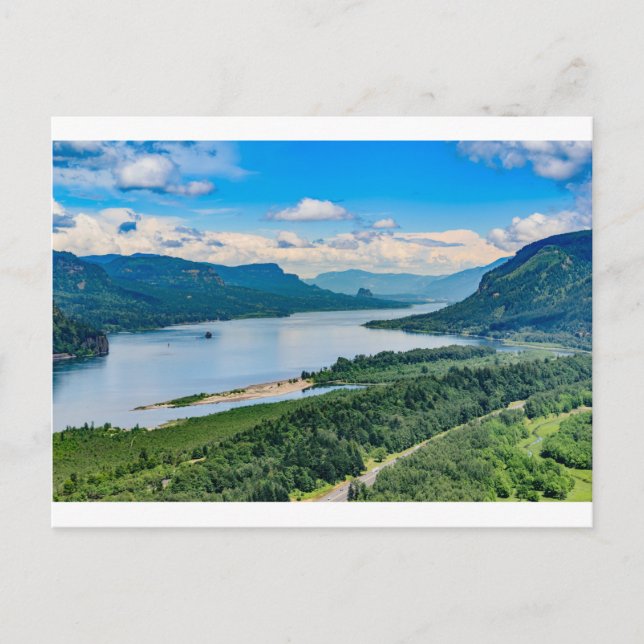 Columbia River Gorge Postcard (Front)