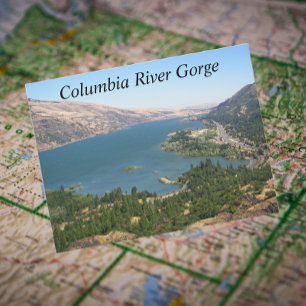 Columbia River Gorge Travel Photo Postcard