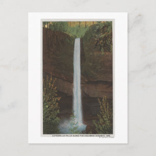 Columbia River, OR - Latourelle Falls View #3 Postcard